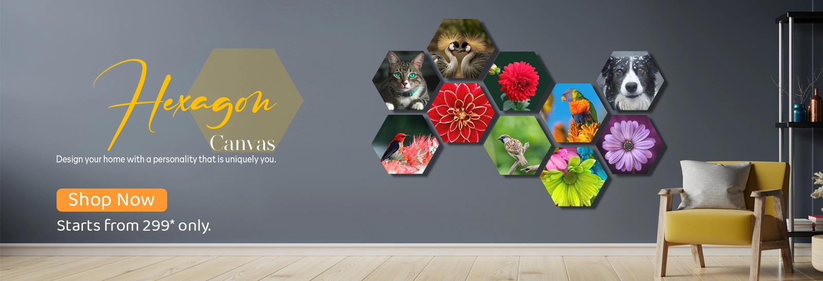 Hexagon Banner